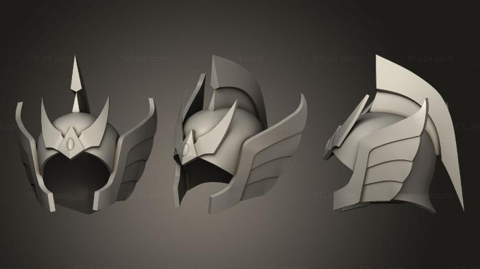 Mask (Mu Helmet, MS_0458) 3D models for cnc